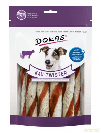 Dokas - Chew Twister cow and duck - 200gr