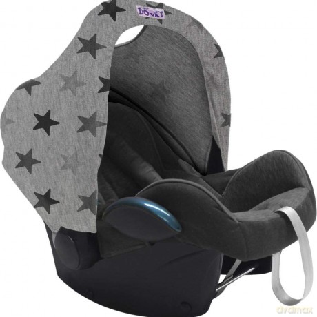 Dooky - Hoody car seat - Black