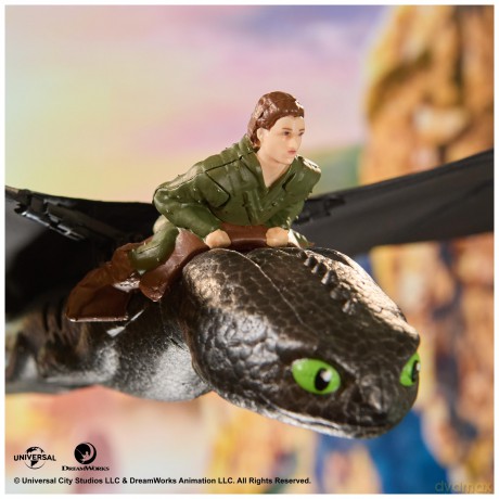 Dragons - Movie RC Real Flying Toothless (6072292) [FIGURKA]