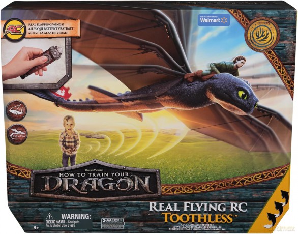 Dragons - Movie RC Real Flying Toothless (6072292) [FIGURKA]
