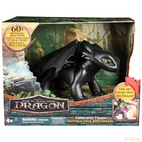 Dragons - Movie Tame & Train Interactive Toothless (6072728)