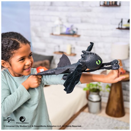 Dragons Movie Gliding Hug Toothless Plush 30 cm (6072913) [FIGURKA]