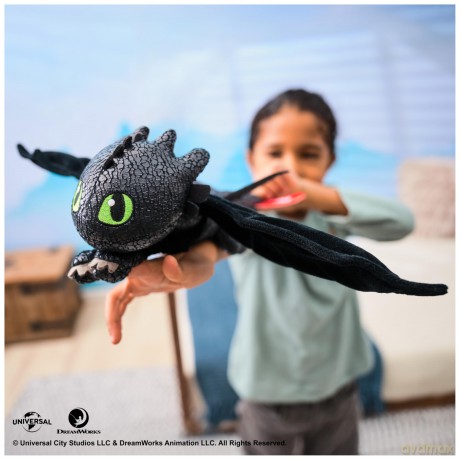 Dragons Movie Gliding Hug Toothless Plush 30 cm (6072913) [FIGURKA]