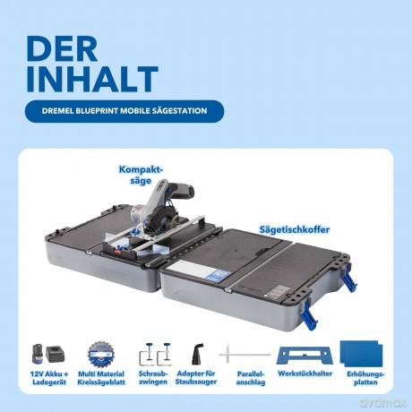 Dremel - Blueprint CS12V-S1C Portable Saw Station