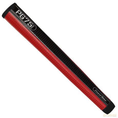 DSP Ultra Golf Grip - PG75 - Jet Black/Crimson Red - 38.4 mm [SPORT]