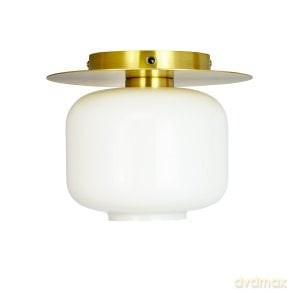 Dyberg-Larsen - Arp Ceiling Light - Opal/Brass
