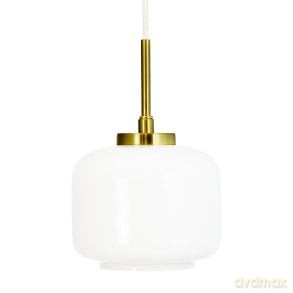 Dyberg-Larsen - Arp D15 Pendant Light - Opal/Brass