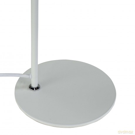 Dyberg-Larsen - Cale Table Lamp - Matte White - Height: 45 cm, Width: 20 cm, Base Diameter: 15 cm
