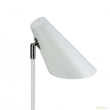 Dyberg-Larsen - Cale Table Lamp - Matte White - Height: 45 cm, Width: 20 cm, Base Diameter: 15 cm