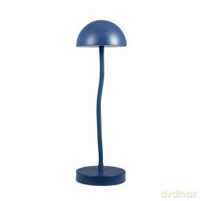 Dyberg-Larsen - Fonzy LED Table Lamp - Indigo Blue - Height adjustable up to 50 cm