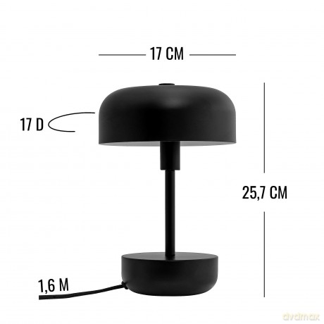 Dyberg-Larsen - Haipot table lamp - Black - Compact