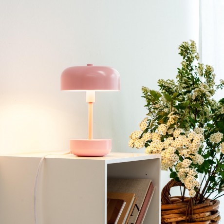 Dyberg-Larsen - Haipot table lamp - Soft pink - Height: 30 cm, Diameter: 20 cm