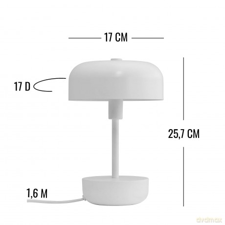 Dyberg-Larsen - Haipot table lamp - White