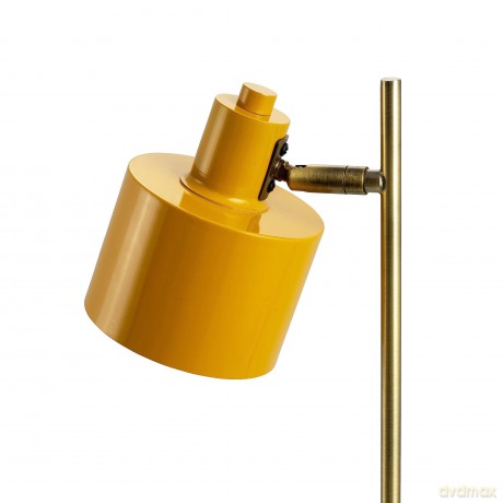 Dyberg-Larsen - Ocean Table Lamp - Curry, Brass, Turquoise