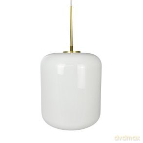 Dyberg-Larsen - Silvia D25 Pendant Light - Opal/Brass