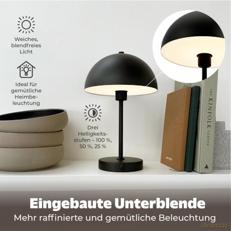 Dyberg-Larsen - Stockholm LED table lamp - Black
