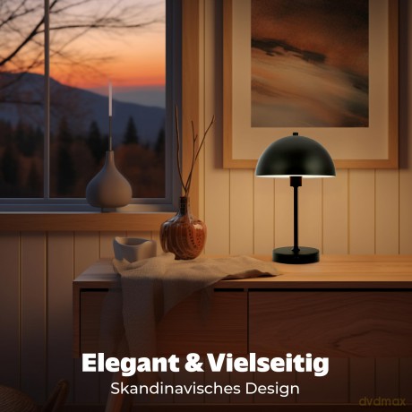 Dyberg-Larsen - Stockholm LED table lamp - Black
