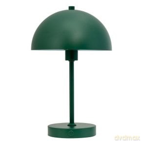 Dyberg-Larsen - Stockholm LED table lamp - Dark Green - Height: 45 cm, Base Diameter: 15 cm, Lampshade Diameter: 20 cm