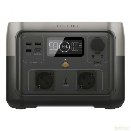 Ecoflow - River 2 Max Portable Power Station - 512Wh