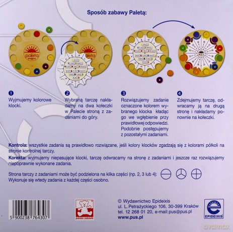 Paleta. Tarcze Ćwiczeń. Wp2. Dla Przedszkolaków - Praca Zbiorowa [KSIĄŻKA]