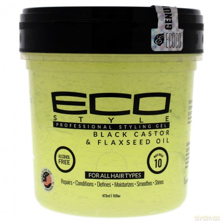 ECOSTYLE - Oil Black Castor 473 ml