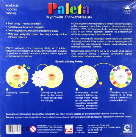 Paleta. Wyprawka Pierwszoklasisty. - Praca Zbiorowa [KSIĄŻKA]