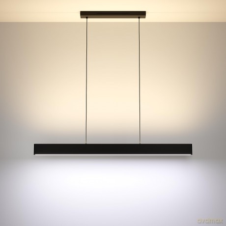 EGLO - Andreas-Z long table pendant black L117 - RGB + TW - Zigbee, Bluetooth