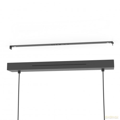 EGLO - Andreas-Z long table pendant black L117 - RGB + TW - Zigbee, Bluetooth