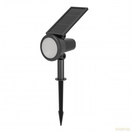 EGLO - SAMBUCO Solar Spot Spike RGBW - Black
