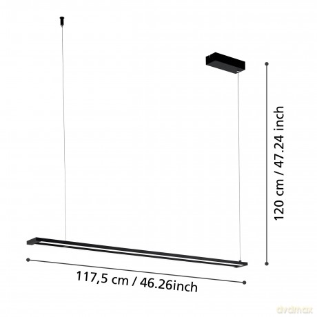 EGLO AMONTILLADO Table Lamp - Elegant Design with 3500 Lumens