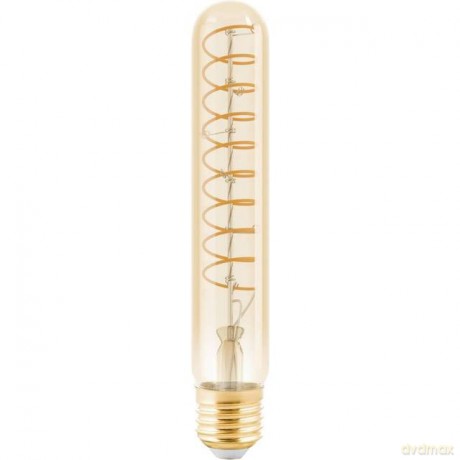 EGLO E27 T30 Deco Spiral LED Bulb - 4W 180LM 1600K Dimmable - Amber