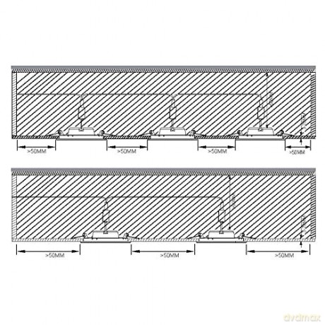 EGLO FUEVA 5 Recessed Spotlight - Black - 86mm