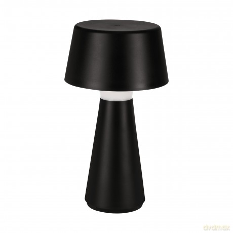 EGLO Huesa Table Lamp - USB-C Charging, Touch Control, IP44 - Black