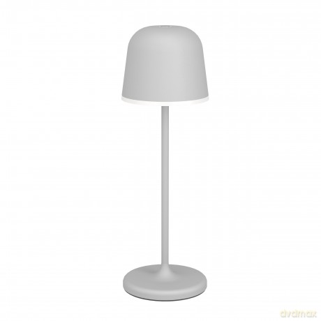 EGLO MANNERA Table Lamp - Stylish Gray Lighting (34 cm)