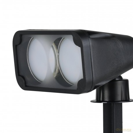 EGLO NEMA 1 Outdoor Garden Spotlight with Ground Spike - Black