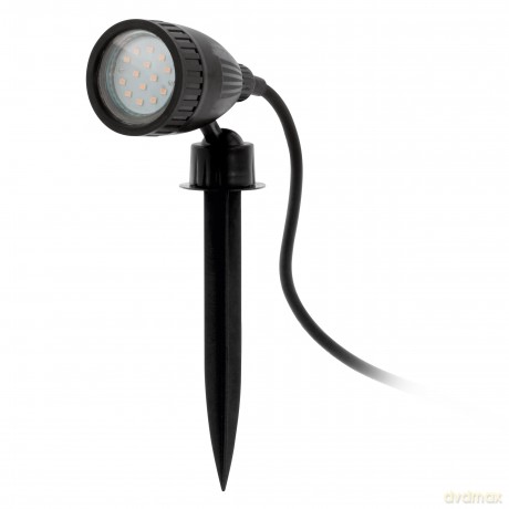 EGLO NEMA 1 Outdoor Spotlight with Spike - Black - 18.5 cm