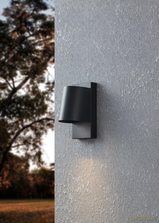 EGLO STAGNONE Outdoor Wall Light - GU10 - 400lm - IP65 - Black