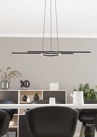 EGLO Zillerio-Z Smart Pendant Light - Black - Tunable White - Zigbee/Bluetooth