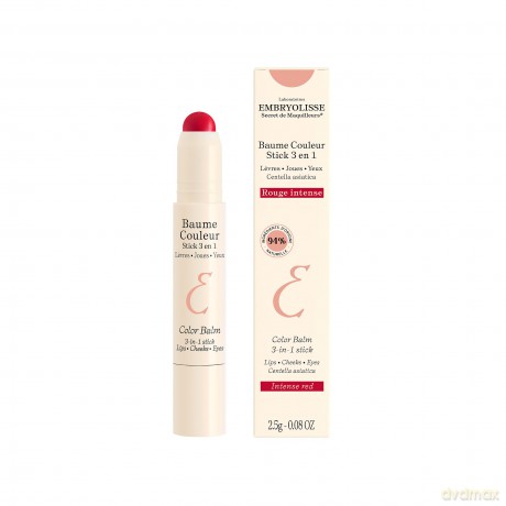 Embryolisse - Color Balm 3-In-1 Stick Intense Red 2,5G (EMB418000)