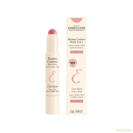 Embryolisse - Color Balm 3-In-1 Stick Nude Pink 2,5G (EMB419000)