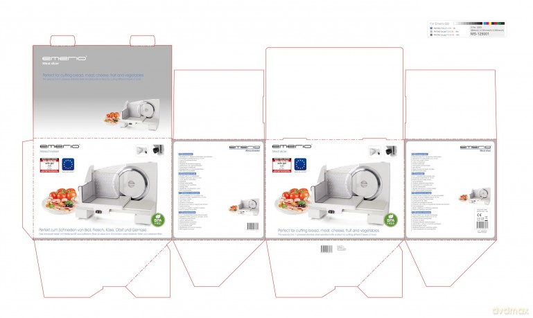 Emerio - Deli Slicer MS-125001