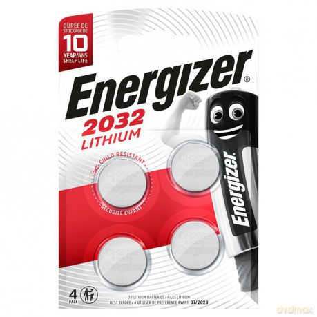 Energizer - Battery Lithium CR2032 (4-pack)