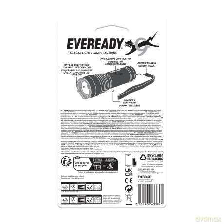 Energizer - Eveready Tactical Light LEd 300 Lumens [SPORT]