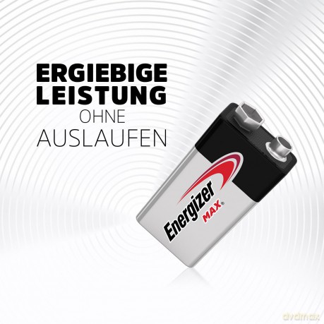 Energizer - MAX 9V/6LR61 (2-pack)