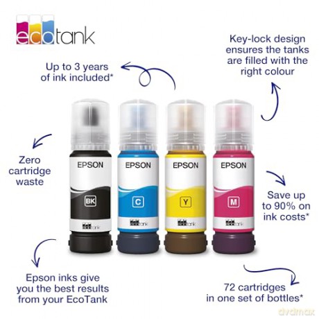 Epson - T104 Magenta EcoTank Bottle