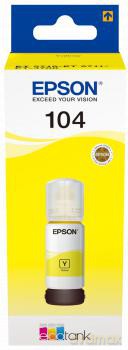 Epson - T104 Yellow EcoTank Bottle