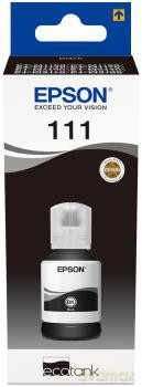 Epson - T111 EcoTank Pigmented Black Ink Bottle