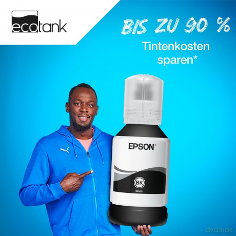 Epson - T111 EcoTank Pigmented Black Ink Bottle