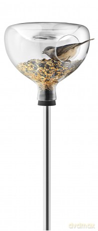 Eva Solo - Glass Bird Feeder With Bird Bath