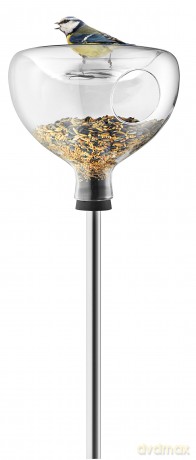 Eva Solo - Glass Bird Feeder With Bird Bath